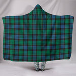 Scotstee Shop Tartan Blanket Hoodie - Clan Stewart Old Ancient Tartan Hooded Blanket