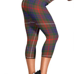Scotstee Shop Tartan Capris Leggings Fraser Hunting Modern Tartan Leggings, Girls Capri Leggings, Capri Yoga Pants, Tartan Capri Leggings, Plaid Capri Leggings