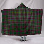 Scotstee Shop Tartan Blanket Hoodie - Clan Crosbie Tartan Hooded Blanket