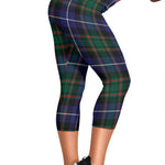 Scotstee Shop Tartan Capris Leggings Macrae Hunting Modern Tartan Leggings, Girls Capri Leggings, Capri Yoga Pants, Tartan Capri Leggings, Plaid Capri Leggings