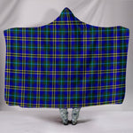 Scotstee Shop Tartan Blanket Hoodie - Clan Weir Modern Tartan Hooded Blanket
