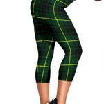 Scotstee Shop Tartan Capris Leggings Macarthur Modern Tartan Leggings, Girls Capri Leggings, Capri Yoga Pants, Tartan Capri Leggings, Plaid Capri Leggings