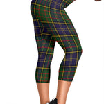 Scotstee Shop Tartan Capris Leggings Macmillan Hunting Modern Tartan Leggings, Girls Capri Leggings, Capri Yoga Pants, Tartan Capri Leggings, Plaid Capri Leggings