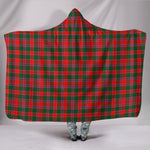 Scotstee Shop Tartan Blanket Hoodie - Clan Dalziel Modern Tartan Hooded Blanket