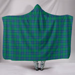 Scotstee Shop Tartan Blanket Hoodie - Clan Irvine Ancient Tartan Hooded Blanket