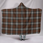 Scotstee Shop Tartan Blanket Hoodie - Clan MacRae Hunting Weathered Tartan Hooded Blanket