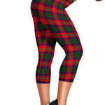 Scotstee Shop Tartan Capris Leggings Roxburgh District Tartan Leggings, Girls Capri Leggings, Capri Yoga Pants, Tartan Capri Leggings, Plaid Capri Leggings