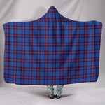 Scotstee Shop Tartan Blanket Hoodie - Clan Elliot Modern Tartan Hooded Blanket