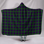 Scotstee Shop Tartan Blanket Hoodie - Clan Malcolm Modern Tartan Hooded Blanket