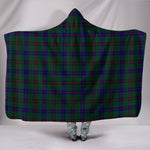 Scotstee Shop Tartan Blanket Hoodie - Clan Davidson Modern Tartan Hooded Blanket