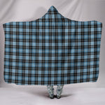 Scotstee Shop Tartan Blanket Hoodie - Clan Clark Ancient Tartan Hooded Blanket