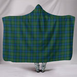 Scotstee Shop Tartan Blanket Hoodie - Clan Lauder Tartan Hooded Blanket