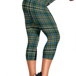 Scotstee Shop Tartan Capris Leggings Scott Green Ancient Tartan Leggings, Girls Capri Leggings, Capri Yoga Pants, Tartan Capri Leggings, Plaid Capri Leggings
