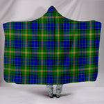 Scotstee Shop Tartan Blanket Hoodie - Clan Maitland Tartan Hooded Blanket