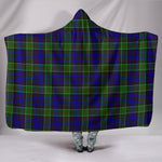 Scotstee Shop Tartan Blanket Hoodie - Clan Newman Tartan Hooded Blanket