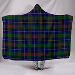 Scotstee Shop Tartan Blanket Hoodie - Clan MacLeod of Harris Modern Tartan Hooded Blanket