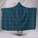 Scotstee Shop Tartan Blanket Hoodie - Clan Bain Tartan Hooded Blanket