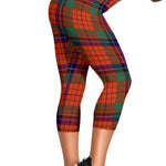 Scotstee Shop Tartan Capris Leggings Nicolson Ancient Tartan Leggings, Girls Capri Leggings, Capri Yoga Pants, Tartan Capri Leggings, Plaid Capri Leggings