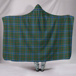 Scotstee Shop Tartan Blanket Hoodie - Clan Ogilvie Hunting Ancient Tartan Hooded Blanket
