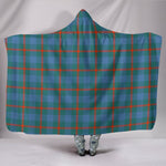 Scotstee Shop Tartan Blanket Hoodie - Clan Agnew Ancient Tartan Hooded Blanket