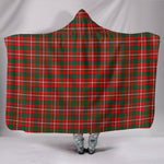 Scotstee Shop Tartan Blanket Hoodie - Clan Princess Margaret Tartan Hooded Blanket