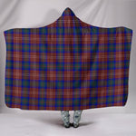 Scotstee Shop Tartan Blanket Hoodie - Clan Chisholm Hunting Modern Tartan Hooded Blanket