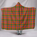 Scotstee Shop Tartan Blanket Hoodie - Clan Ross Ancient Tartan Hooded Blanket