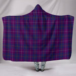 Scotstee Shop Tartan Blanket Hoodie - Clan Pride of Glencoe Tartan Hooded Blanket