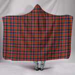 Scotstee Shop Tartan Blanket Hoodie - Clan MacDuff Ancient Tartan Hooded Blanket