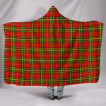 Scotstee Shop Tartan Blanket Hoodie - Clan Leask Tartan Hooded Blanket