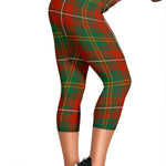 Scotstee Shop Tartan Capris Leggings Hay Ancient Tartan Leggings, Girls Capri Leggings, Capri Yoga Pants, Tartan Capri Leggings, Plaid Capri Leggings