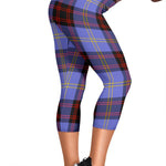 Scotstee Shop Tartan Capris Leggings Rutherford Tartan Leggings, Girls Capri Leggings, Capri Yoga Pants, Tartan Capri Leggings, Plaid Capri Leggings