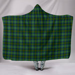 Scotstee Shop Tartan Blanket Hoodie - Clan Cranstoun Tartan Hooded Blanket