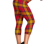 Scotstee Shop Tartan Capris Leggings Scrymgeour Tartan Leggings, Girls Capri Leggings, Capri Yoga Pants, Tartan Capri Leggings, Plaid Capri Leggings