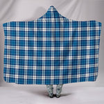 Scotstee Shop Tartan Blanket Hoodie - Clan Strathclyde District Tartan Hooded Blanket