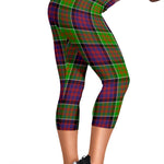Scotstee Shop Tartan Capris Leggings Macdonald Of Clanranald Tartan Leggings, Girls Capri Leggings, Capri Yoga Pants, Tartan Capri Leggings, Plaid Capri Leggings
