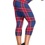 Scotstee Shop Tartan Capris Leggings Graham Of Menteith Red Tartan Leggings, Girls Capri Leggings, Capri Yoga Pants, Tartan Capri Leggings, Plaid Capri Leggings