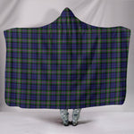 Scotstee Shop Tartan Blanket Hoodie - Clan Baird Modern Tartan Hooded Blanket