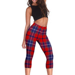 Scotstee Shop Tartan Capris Leggings Wishart Dress Tartan Leggings, Girls Capri Leggings, Capri Yoga Pants, Tartan Capri Leggings, Plaid Capri Leggings