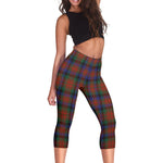 Scotstee Shop Tartan Capris Leggings Macduff Hunting Modern Tartan Leggings, Girls Capri Leggings, Capri Yoga Pants, Tartan Capri Leggings, Plaid Capri Leggings