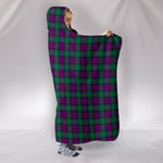 Scotstee Shop Tartan Blanket Hoodie - Clan MacArthur A Milton Tartan Hooded Blanket