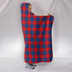 Scotstee Shop Tartan Blanket Hoodie - Clan Galloway Red Tartan Hooded Blanket