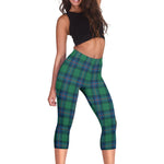 Scotstee Shop Tartan Capris Leggings Shaw Ancient Tartan Leggings, Girls Capri Leggings, Capri Yoga Pants, Tartan Capri Leggings, Plaid Capri Leggings