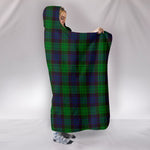 Scotstee Shop Tartan Blanket Hoodie - Clan Stewart Old Modern Tartan Hooded Blanket