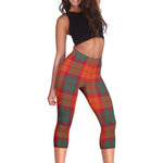 Scotstee Shop Tartan Capris Leggings Macnab Ancient Tartan Leggings, Girls Capri Leggings, Capri Yoga Pants, Tartan Capri Leggings, Plaid Capri Leggings
