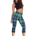Scotstee Shop Tartan Capris Leggings Sutherland Old Ancient Tartan Leggings, Girls Capri Leggings, Capri Yoga Pants, Tartan Capri Leggings, Plaid Capri Leggings