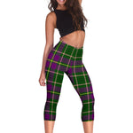 Scotstee Shop Tartan Capris Leggings Taylor Tartan Leggings, Girls Capri Leggings, Capri Yoga Pants, Tartan Capri Leggings, Plaid Capri Leggings