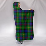 Scotstee Shop Tartan Blanket Hoodie - Clan Tait Modern Tartan Hooded Blanket