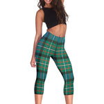 Scotstee Shop Tartan Capris Leggings Ferguson Ancient Tartan Leggings, Girls Capri Leggings, Capri Yoga Pants, Tartan Capri Leggings, Plaid Capri Leggings