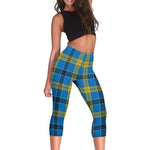Scotstee Shop Tartan Capris Leggings Laing Tartan Leggings, Girls Capri Leggings, Capri Yoga Pants, Tartan Capri Leggings, Plaid Capri Leggings